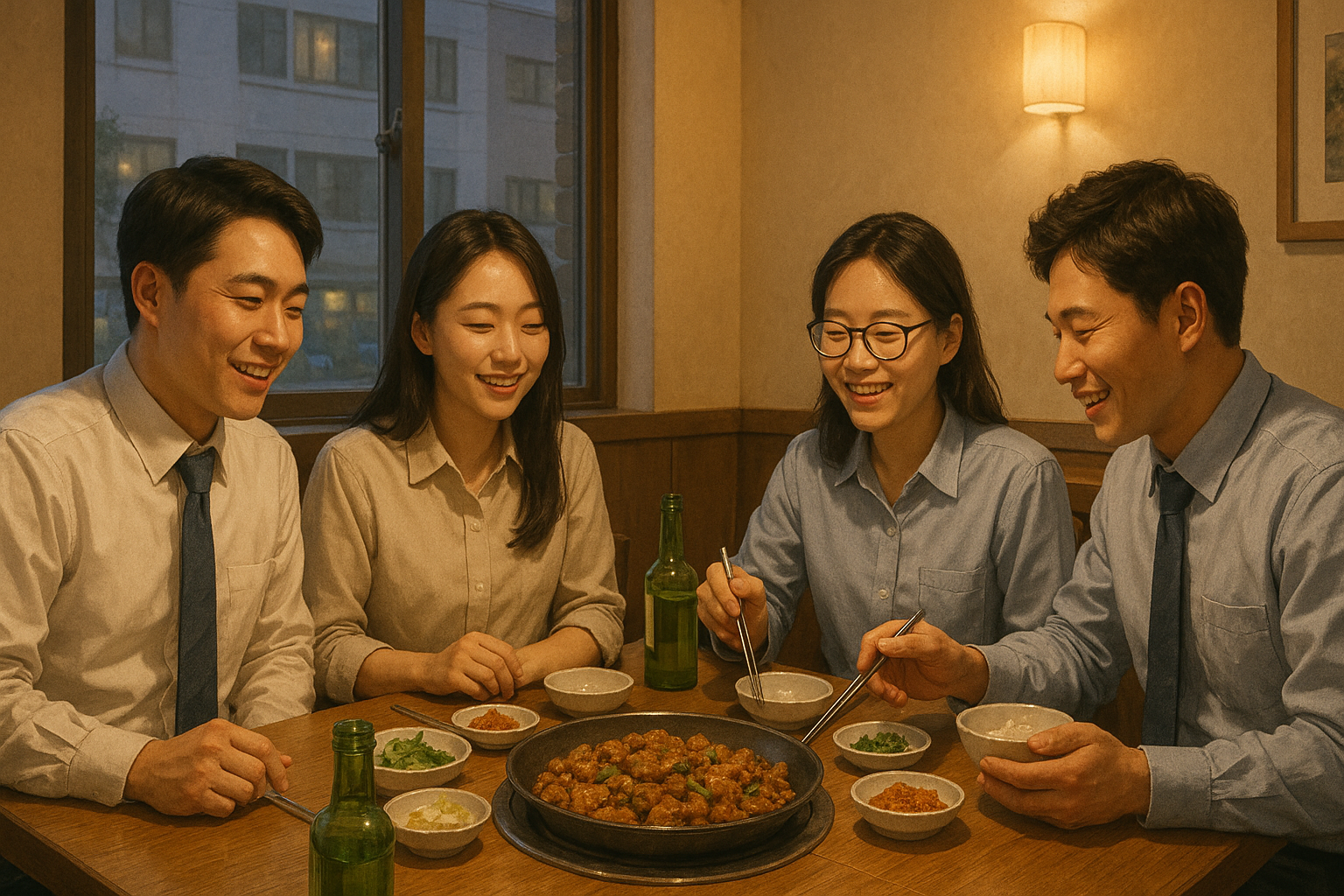 Learning Where to Sit: A Foreign Dad’s Notes on Korean Company Dinners
