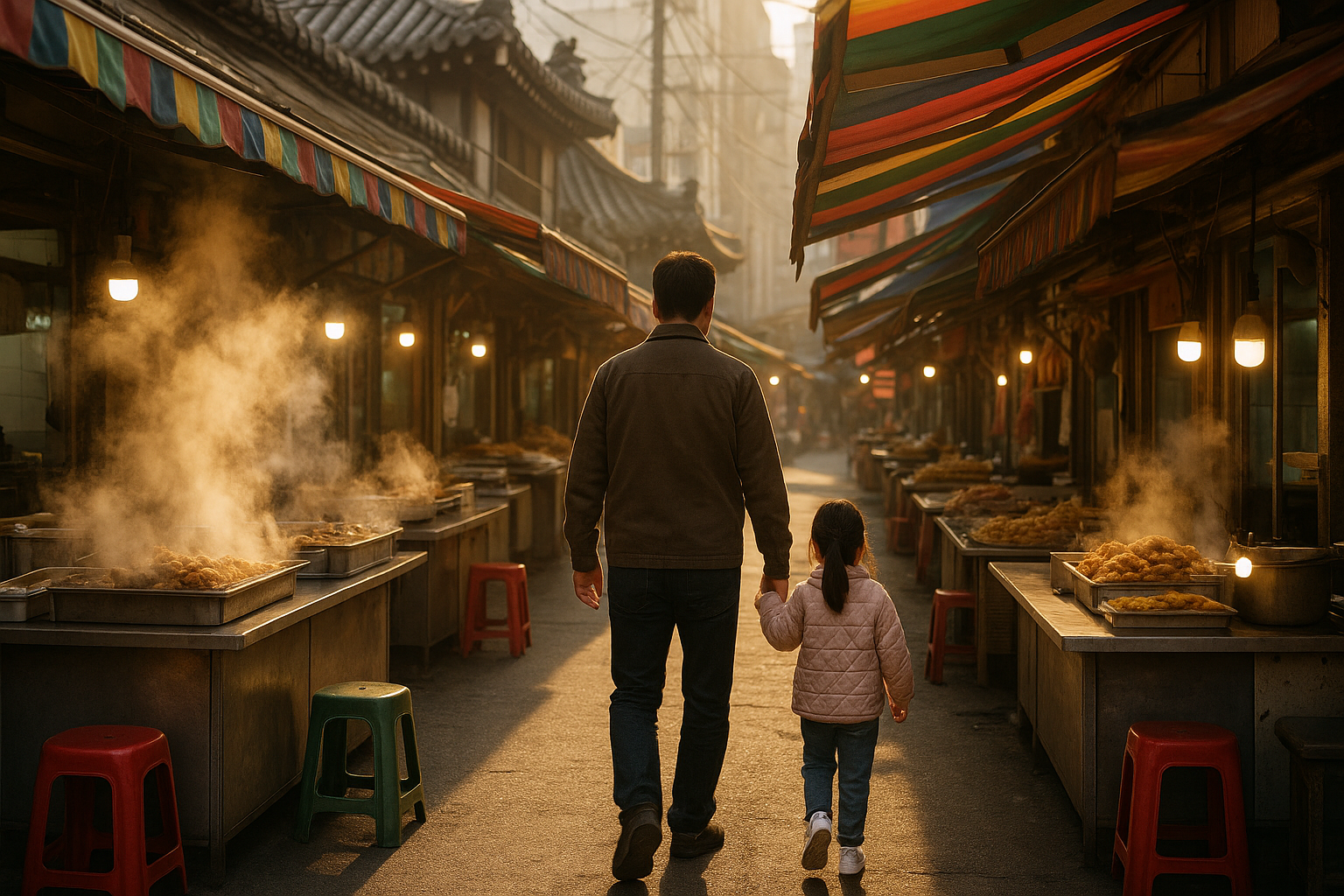 What My Daughter Learned From the Hotteok Ajumma at Mangwon Market