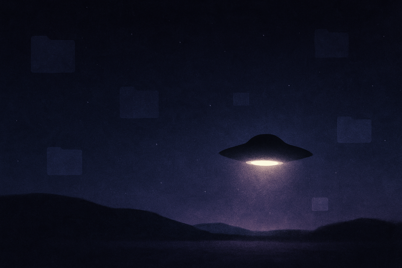 미국 정부가 진짜로 공개한 UFO 파일 160건, 그 안에는 무엇이 있었나